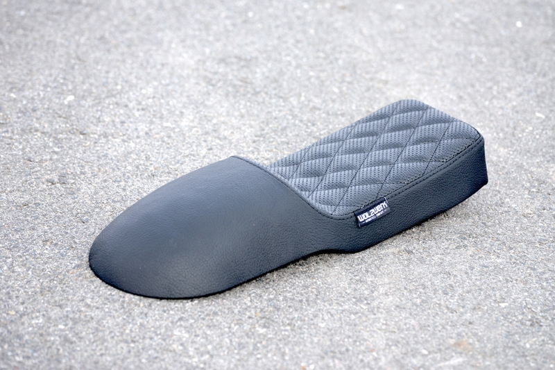 Cafe Racer Seat black diamond, Monolever